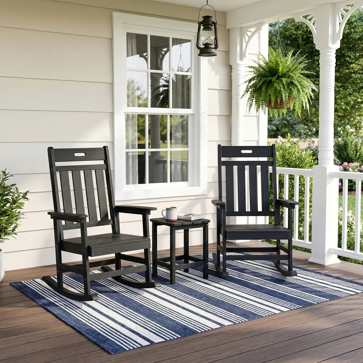 Outdoor HDPE Rocking Chair For All - Weather Use | Wayfair North America