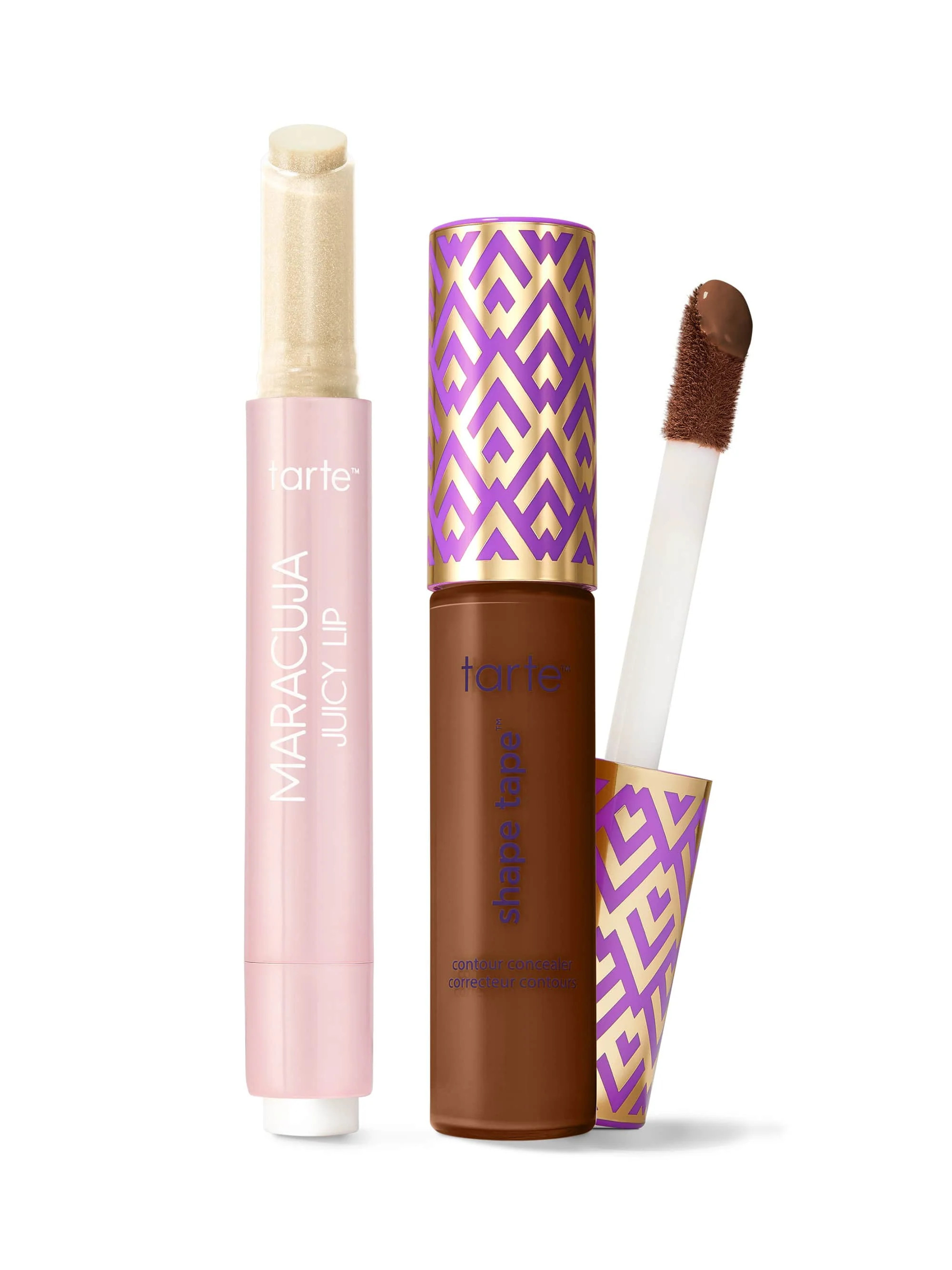 the ICONS shape tape™ concealer + maracuja juicy lip balm best-sellers | tarte cosmetics (Global)