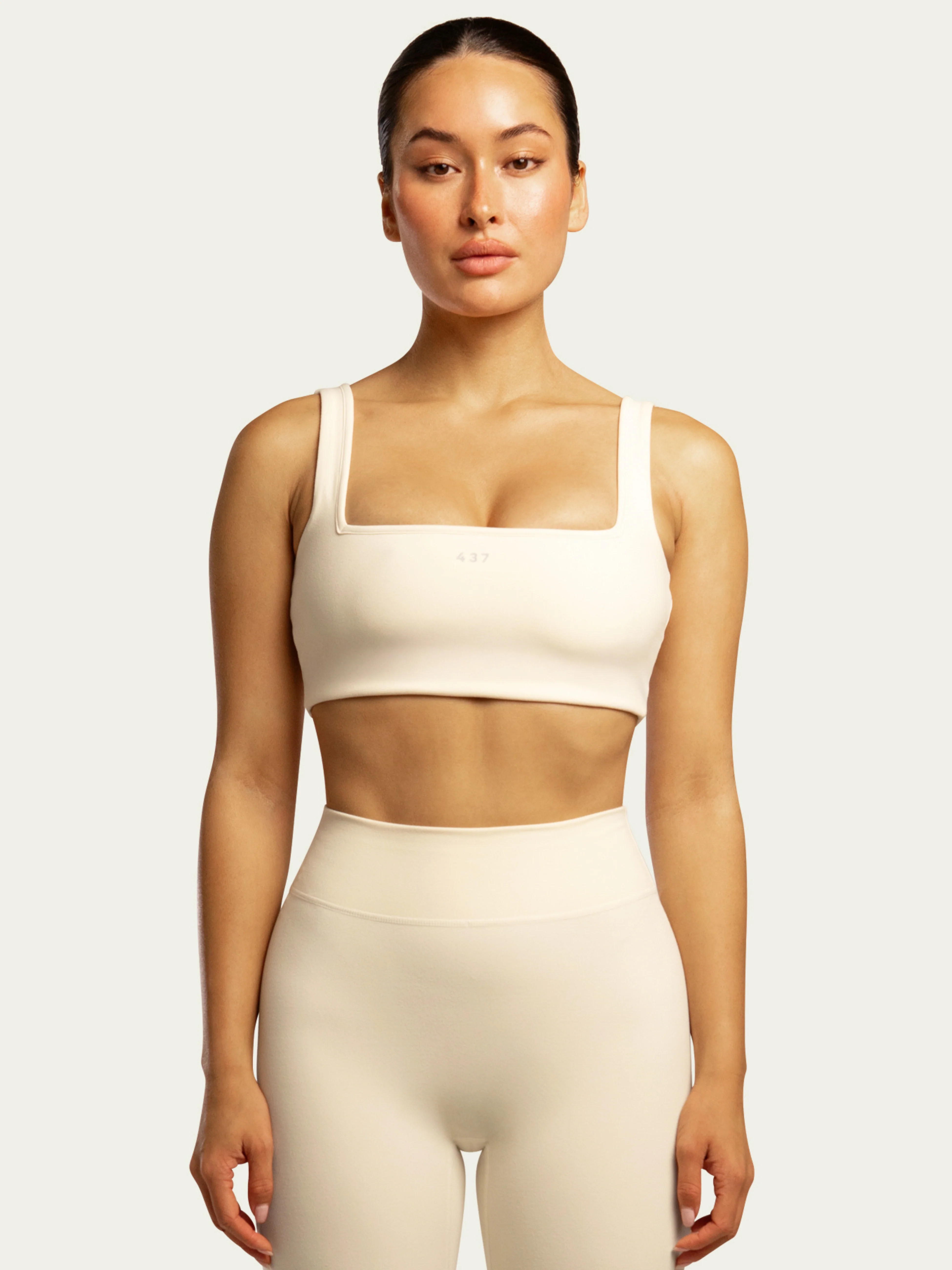 The Square Bra / Cream | 437