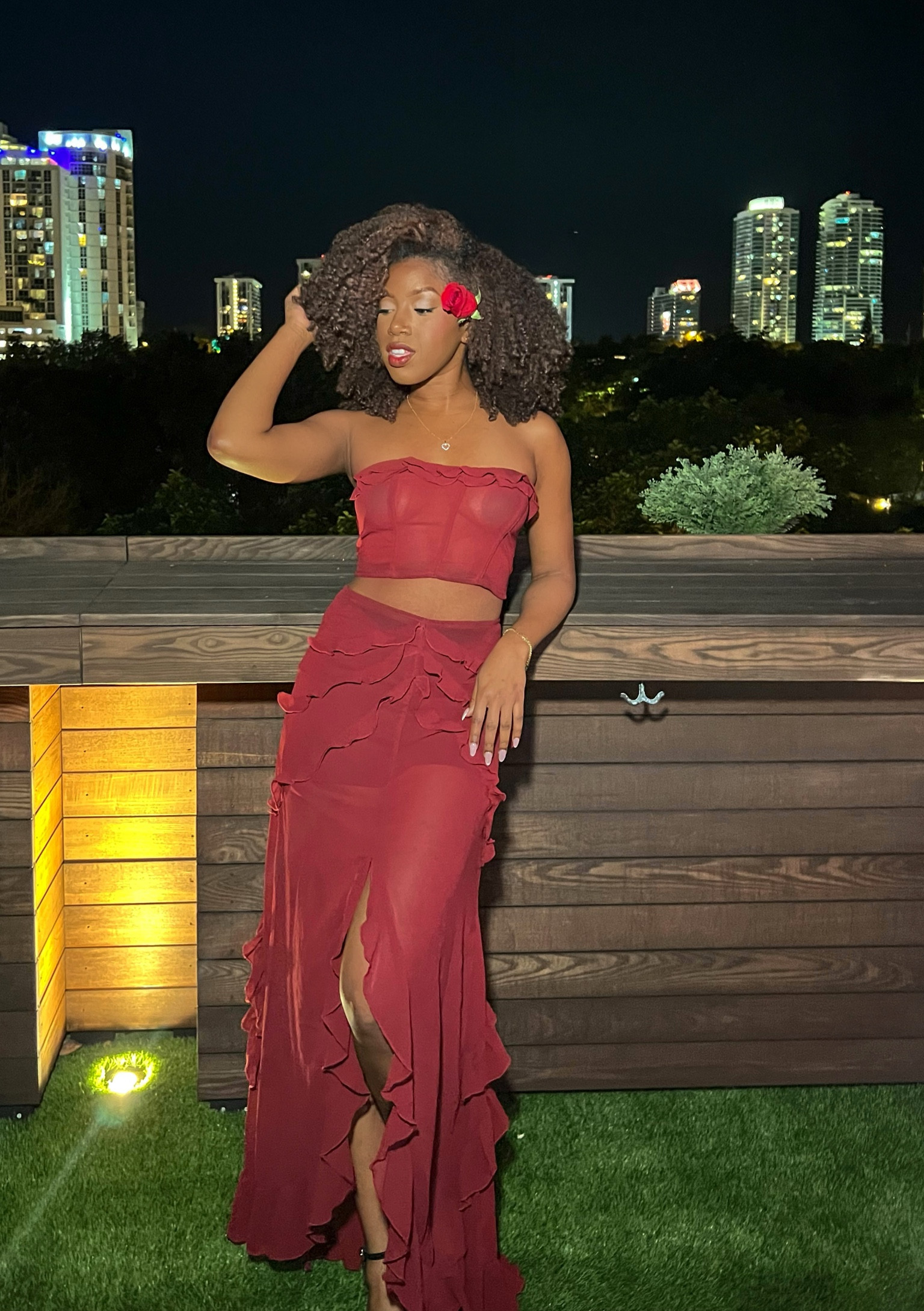 Cherry Red Outfit 
Cherry Red Chiffron Set
Cherry Red Ruffle Set
Ruby Red Two-Piece Set


#LTKSpringSale #LTKSeasonal #LTKsalealert