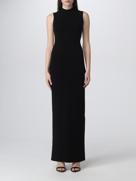 SPORTMAX: dress for women - Black | Sportmax dress 2323210132600 online on GIGLIO.COM | Giglio.com - Global Italian fashion boutique