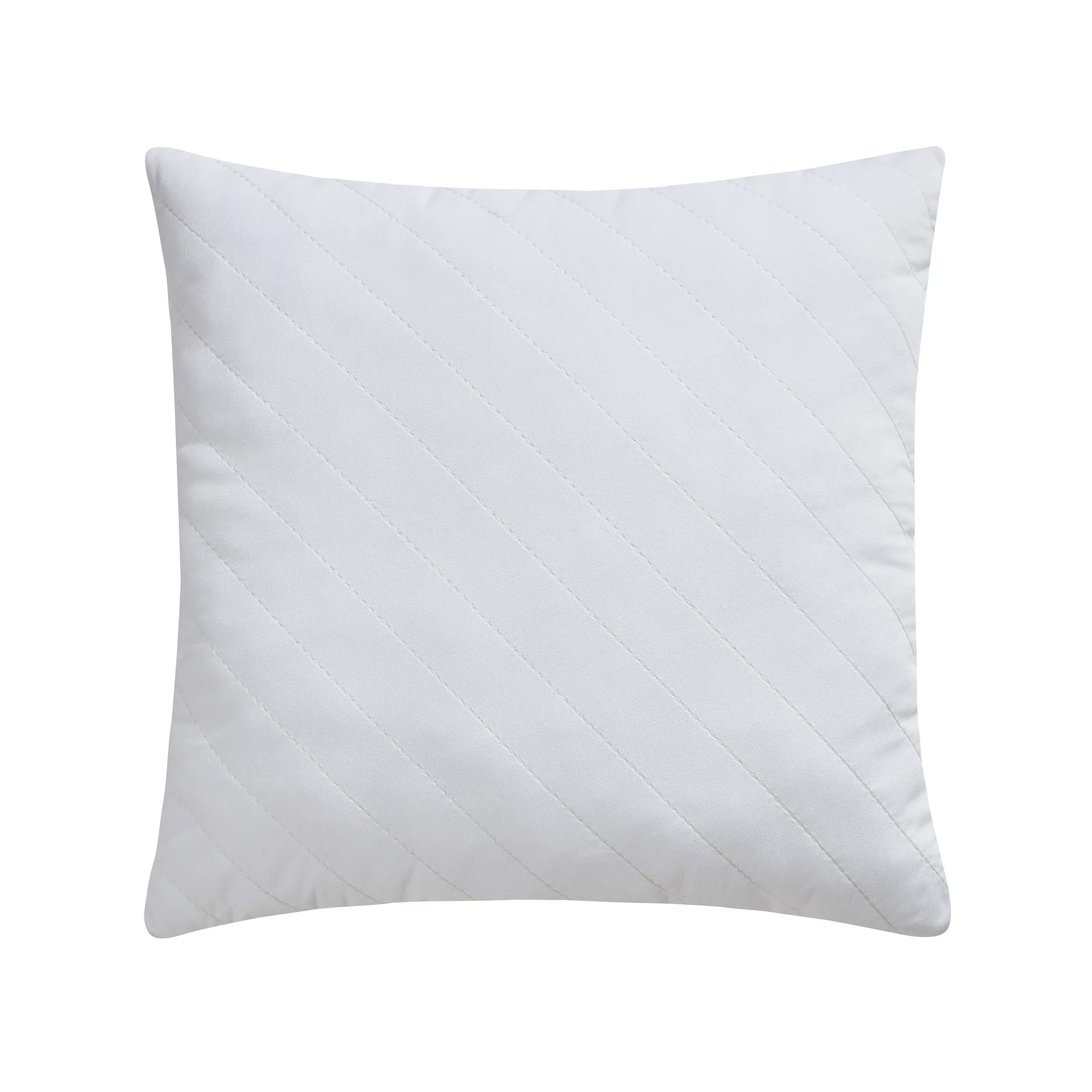 My Texas House Luna Dutch Velvet Decorative Pillow Cover, 22" x 22", Bright White - Walmart.com | Walmart (US)