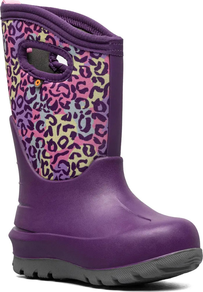 Neo Classic Leopard Insulated Rain Boot | Nordstrom
