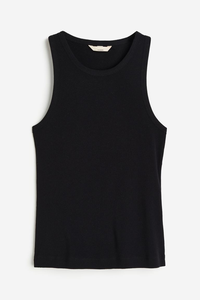 Silk-blend Tank Top | H&M (US + CA)