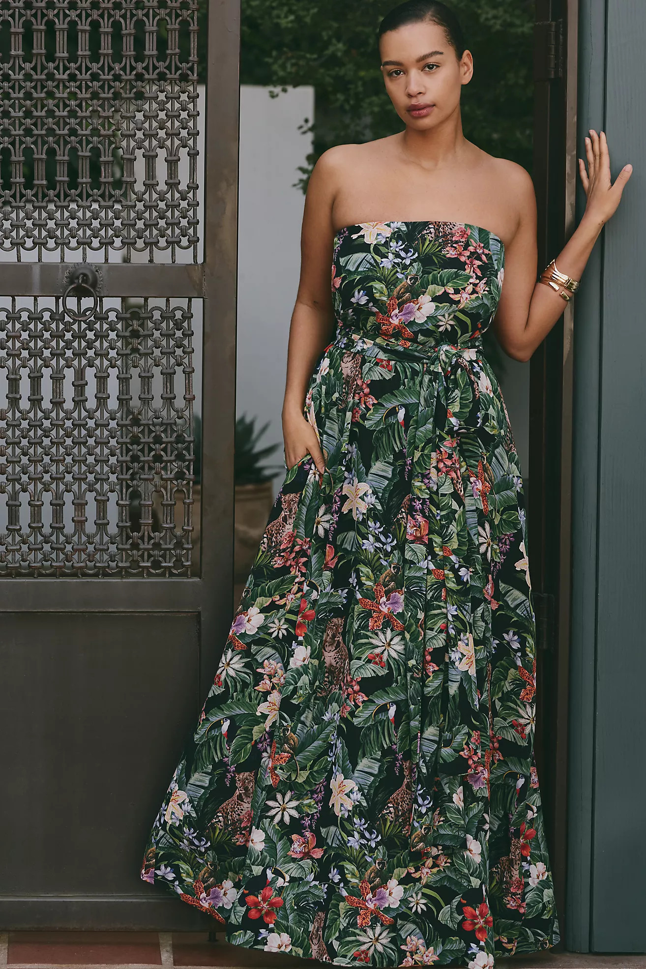 Show Me Your Mumu Tinsley Plus Strapless Maxi Dress | Anthropologie (US)