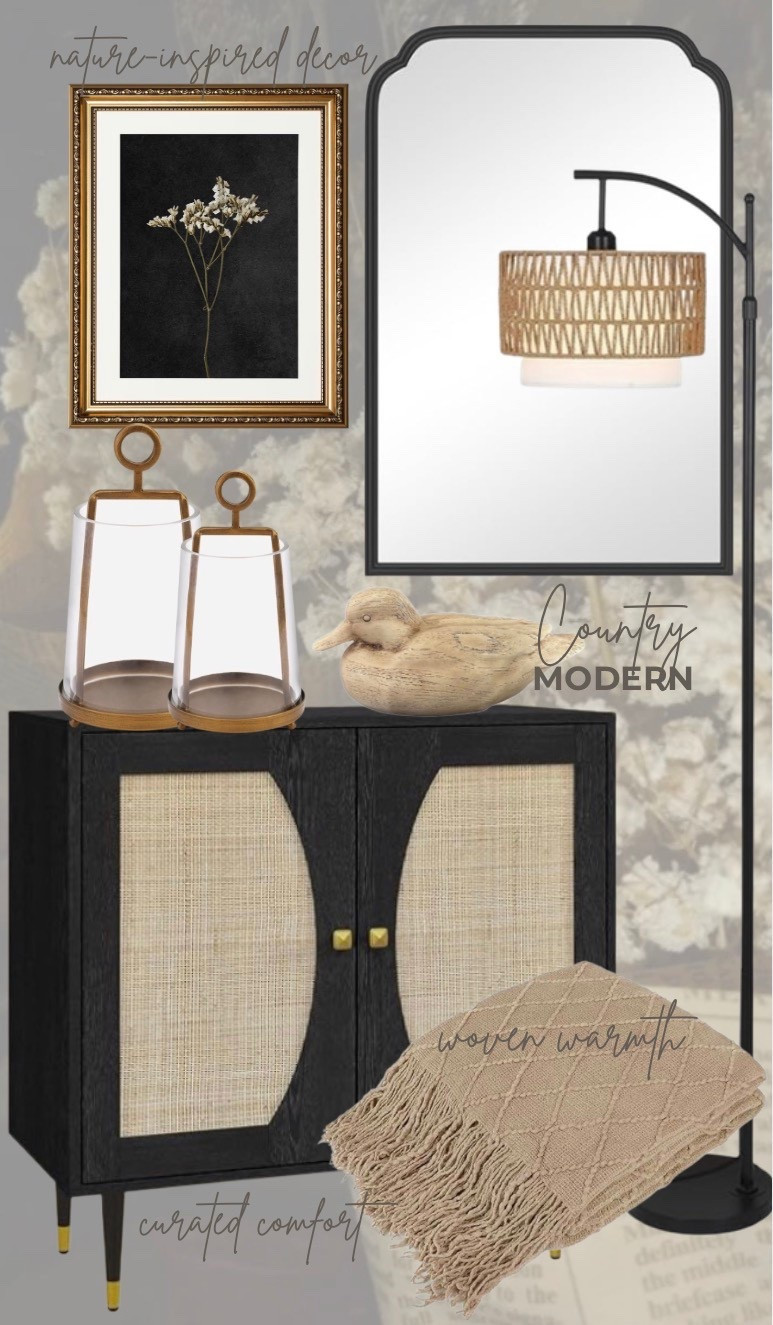 Country Modern Decor
A fresh blend of rustic charm and clean contemporary style, combining warm wood tones, soft neutrals, and timeless cozy touches for an elevated yet inviting home.

#LTKCanada #LTKSpring

#LTKSeasonal #LTKHome #LTKSaleAlert