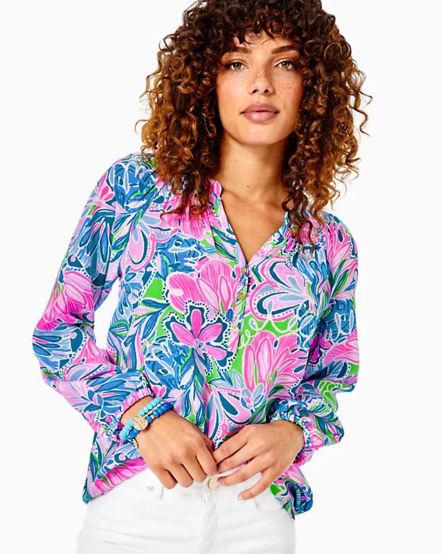 Elsa Silk Top | Lilly Pulitzer