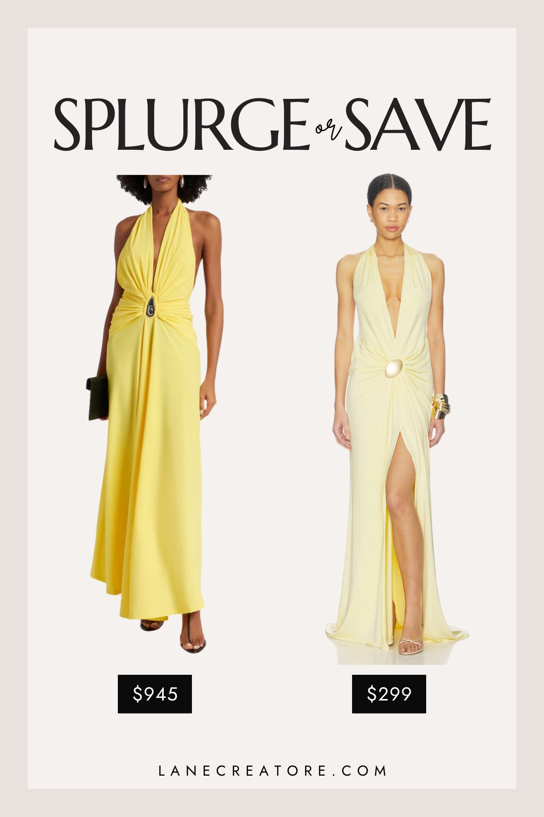 Christopher Esber Dress Dupe. Splurge or save? 💫
.
.
.
Tags:
Christopher Esber dupe. Christopher Esber Yellow dress dupe. Christopher Esber inspired dress. Christopher Esber Ruched Jersey Maxi Dress Dupe. Embellished Ruched Jersey Maxi Dress Dupe. Look for less. Designer dress dupe. Luxury dress dupe. Designer look for less. Yellow Maxi Dress.  

 

#LTKootd #LTKSaleAlert #LTKWedding