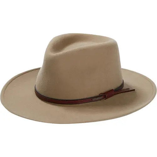 Stetson Bozeman Hat in Mushroom at Nordstrom, Size Large | Nordstrom