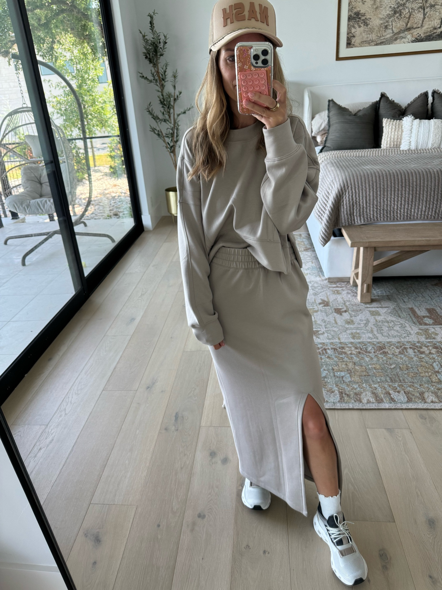 Today’s matching set outfit! The set is sold out but I linked the dress version! My hat is from the nash collection!

Matching sets, on cloud sneakers, aritzia socks, outfits, fashion, style, Abercrombie matching set

#LTKStyleTip #LTKFindsUnder50 #LTKFindsUnder100