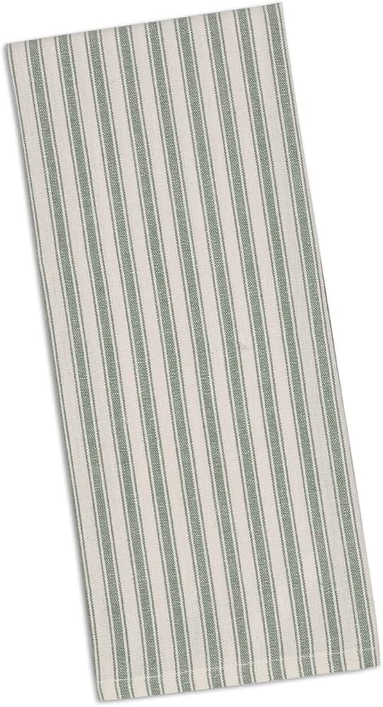 DII Everyday Kitchen, Urban Stripe & Basic Dishtowels, 18x28, Sage, 4 Piece | Amazon (US)
