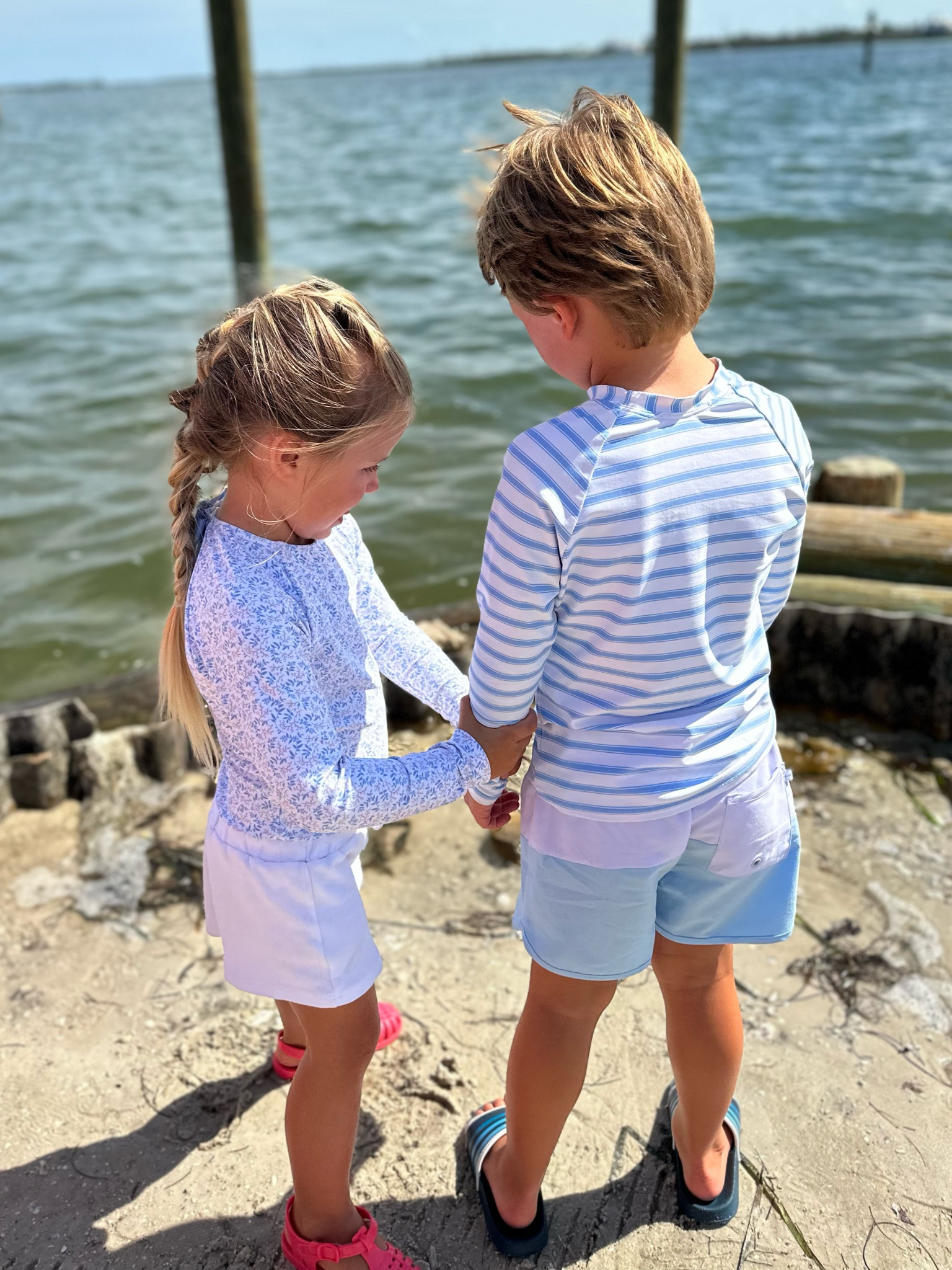 Lovely in lavender 

Sizing Info: Crosby is wearing a size 2 in the shorts (I find these run big) and a size 5/6 in the rash guard swimsuit with RTG. Brooks is wearing a size 7/8 in both the rash guard and boardies (rash guard is from a past collection and is sold out online)

#LTKunder100 #LTKstyletip #LTKswim
