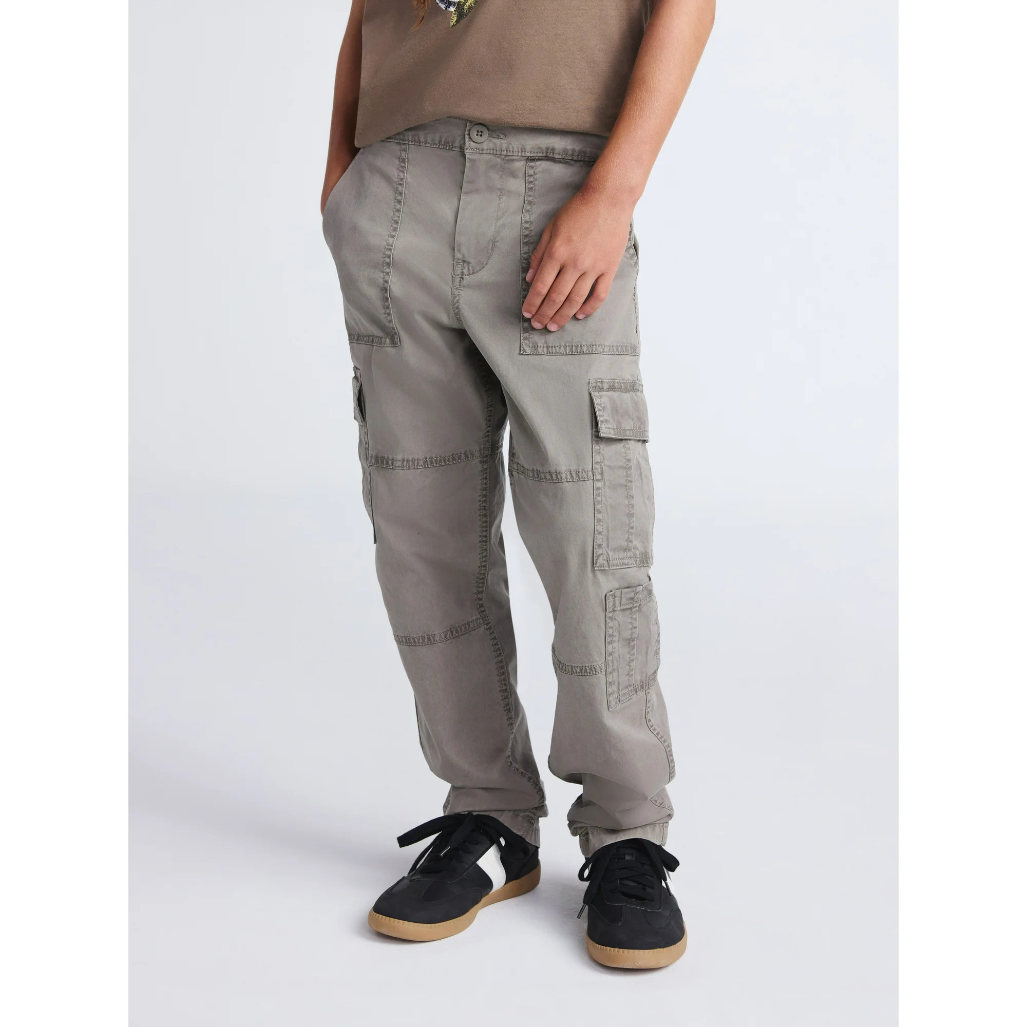 Weekend Academy Boys Straight Fit Cargo Pants, Sizes 4-18 | Walmart (US)