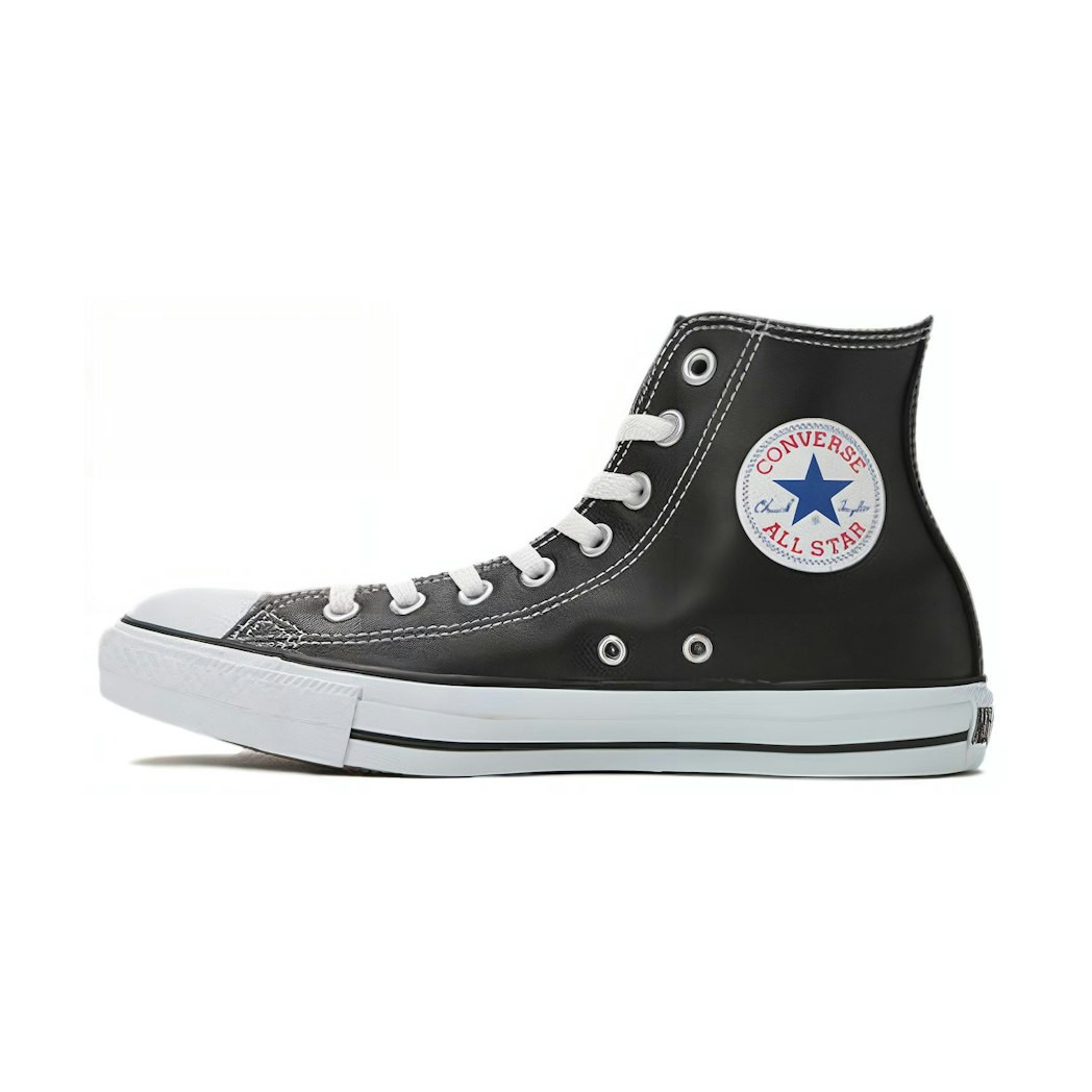 Converse All Star Leather High Top 'Black White' US 3 | Novelship