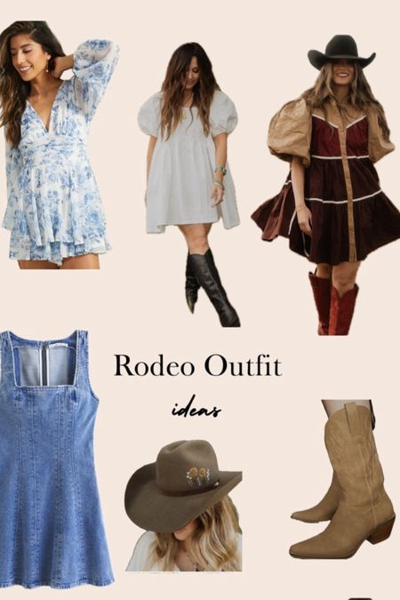 Needs help with rodeo outfits?? There are sooo many cute ideas!!! Love some good denim, boots hats and scarves! 
#rodeo #summer 

#LTKShoeCrush #LTKU