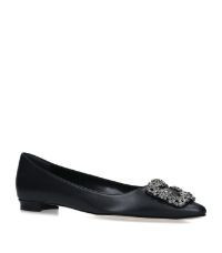 Leather Hangisi Flats | Harrods
