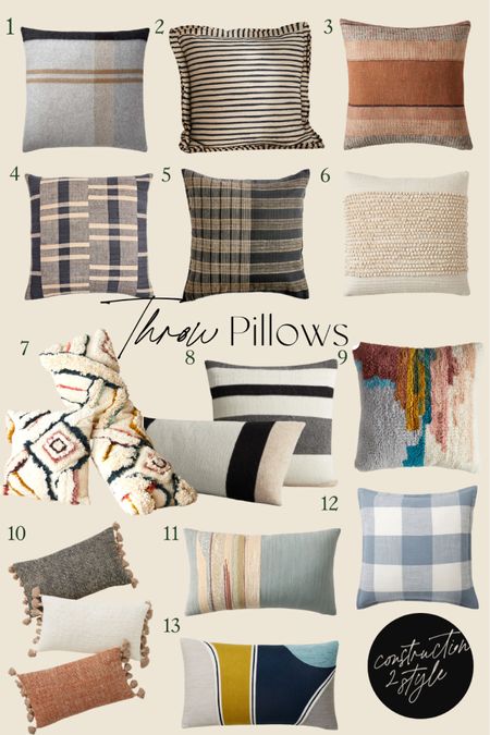 Shop some of our favorite throw pillows! 

#LTKGiftGuide #LTKHome #LTKStyleTip