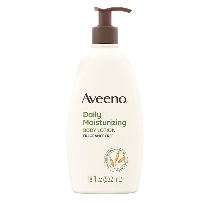 Aveeno Daily Moisturizing Lotion For Dry Skin with Soothing Oats and Rich Emollients, Fragrance F... | Target