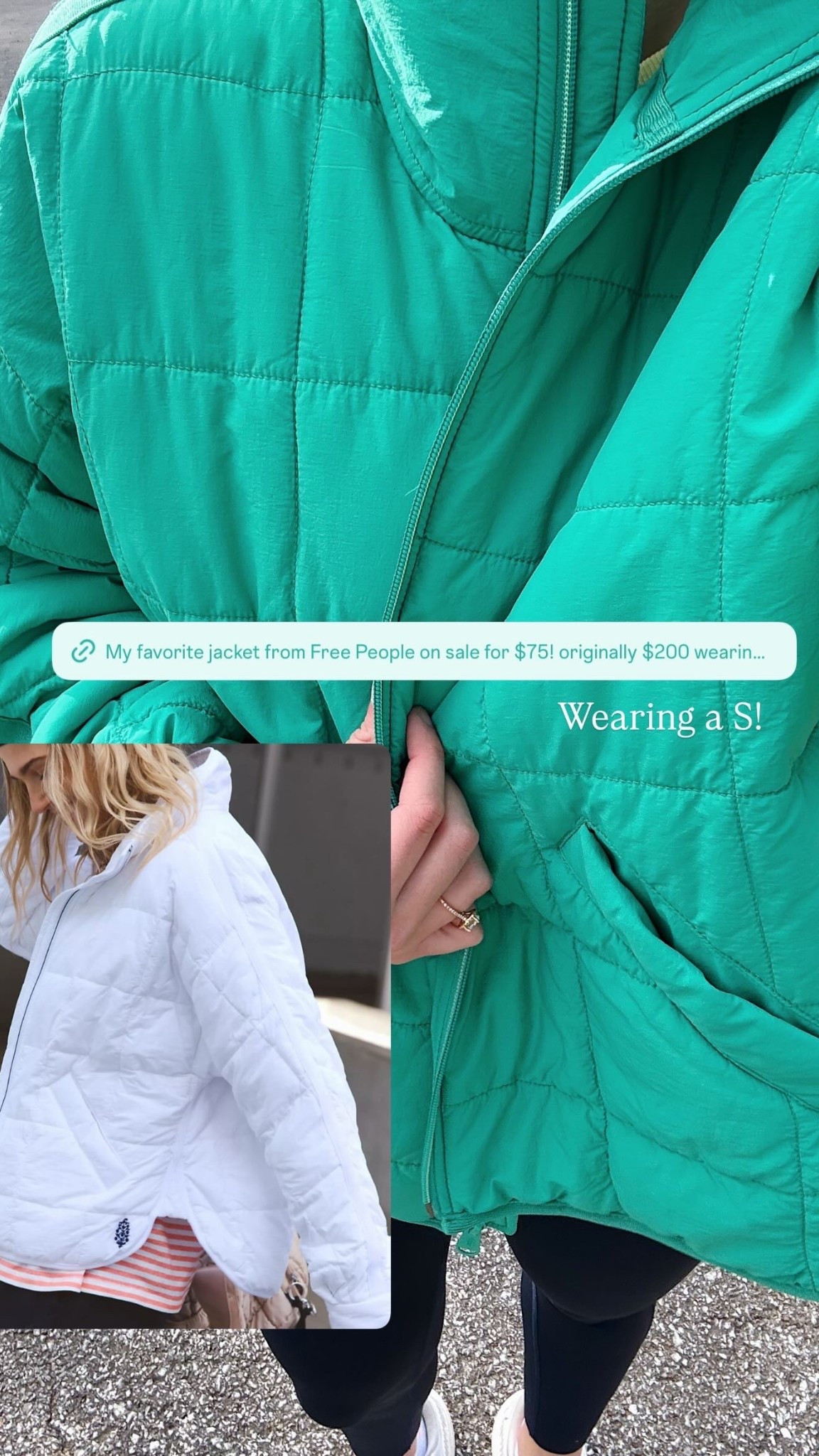 Wearing a S!

#LTKSeasonal #LTKSaleAlert #LTKActive