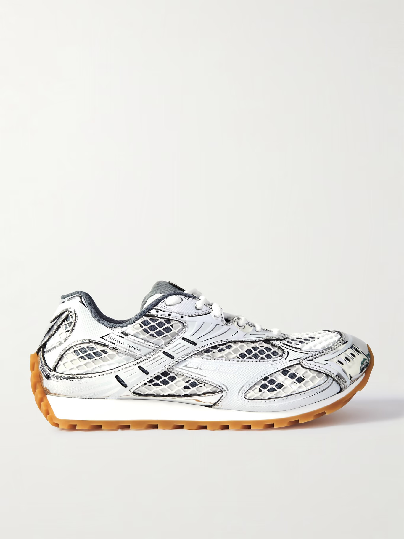 Orbit Metallic Rubber and Mesh Sneakers | Mr Porter (UK)