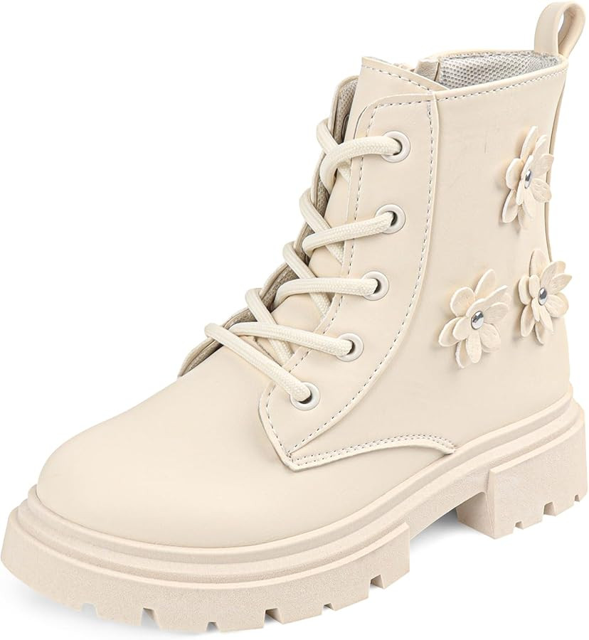 Boys Girls Snow Boots Waterproof Outdoor Toddler Snow Boots Warm Cozy Faux Fur Lining, Anti-Slip ... | Amazon (US)