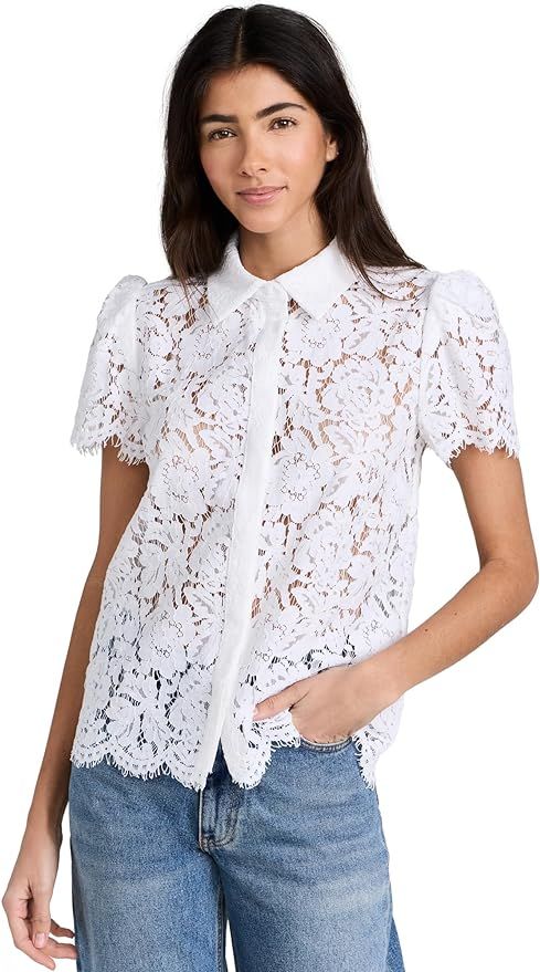 Women's Murphy Lace Shirt | Amazon (US)