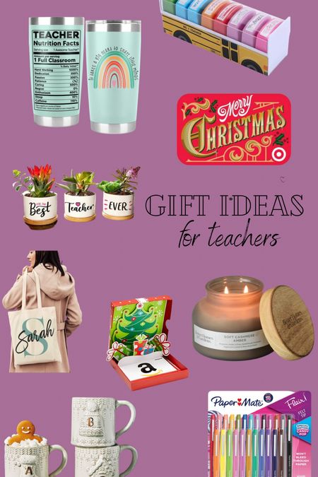 Gift ideas for teachers 

#LTKSeasonal #LTKHoliday #LTKGiftGuide
