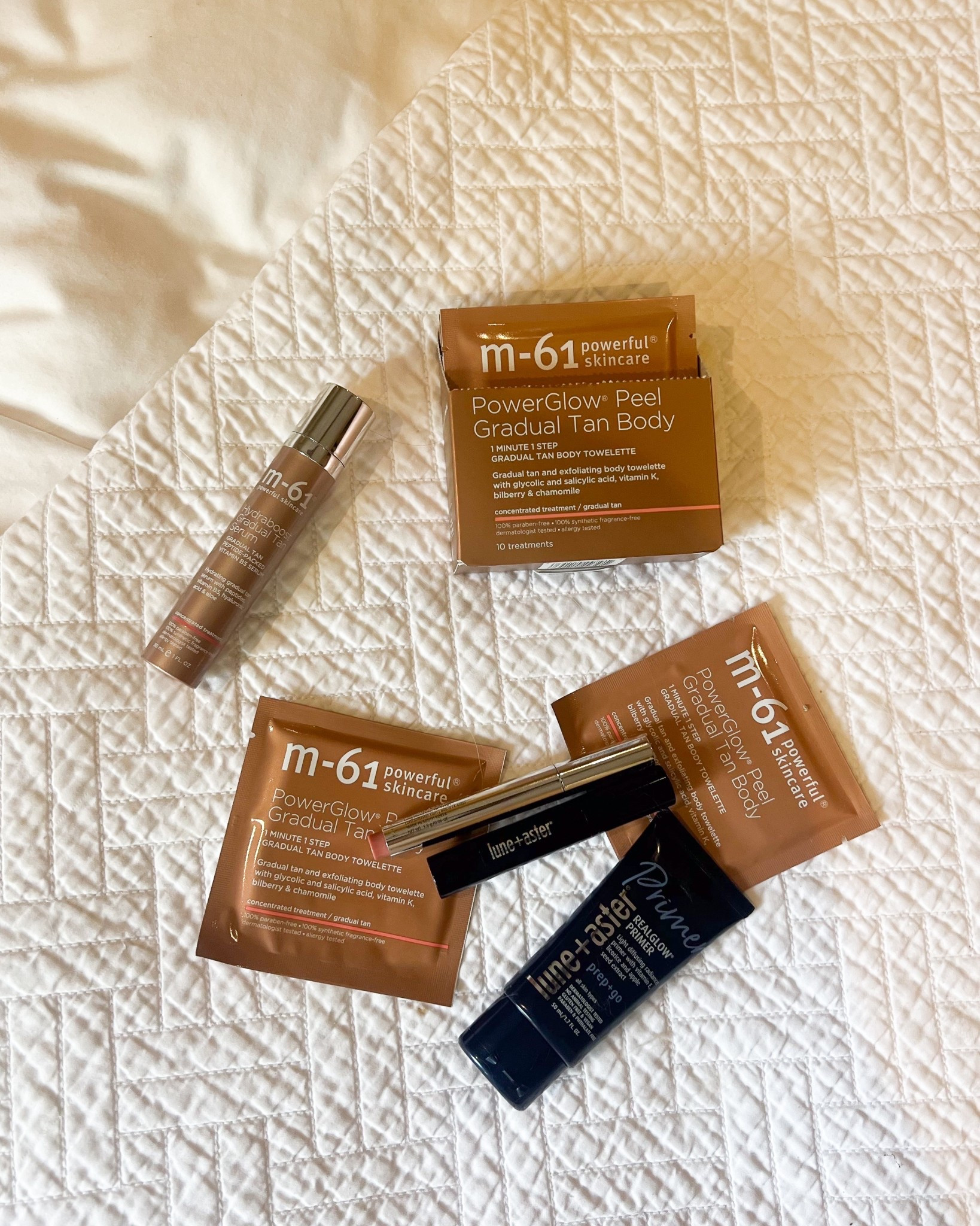 @bluemercury is running 30% off M-61 and Lune + Aster! My picks are these peel pads + serum (both have gradual tanner for a little bit of glow), this primer (like the Paris filter, but IRL), this lip crayon (color is unplugged) and this lip glide (sugar magnolia). Ends 9/3. #bluemercury #BluemercuryParter #ad 

#LTKBeauty #LTKSaleAlert #LTKOver40