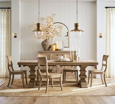 Banks Extending Dining Table | Pottery Barn (US)