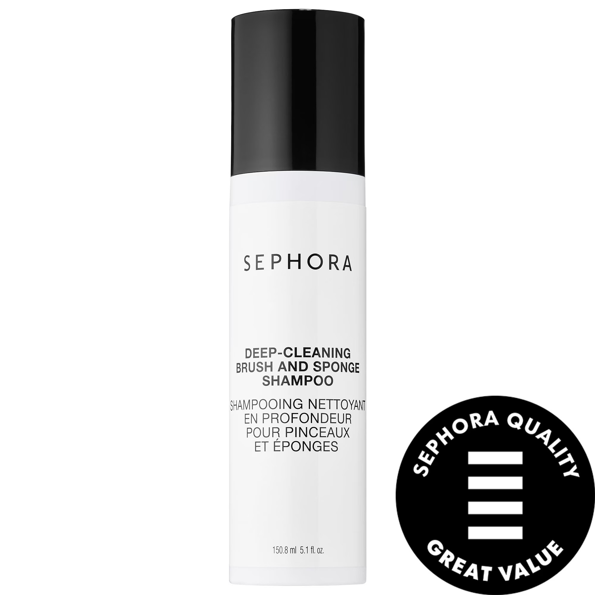 SEPHORA COLLECTION Deep-Cleaning Brush and Sponge Shampoo 5.1 oz / 150 mL | Sephora (US)