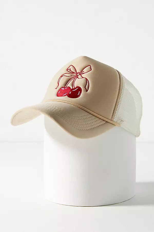 Worn/West Cherry Trucker Hat | Anthropologie (US)