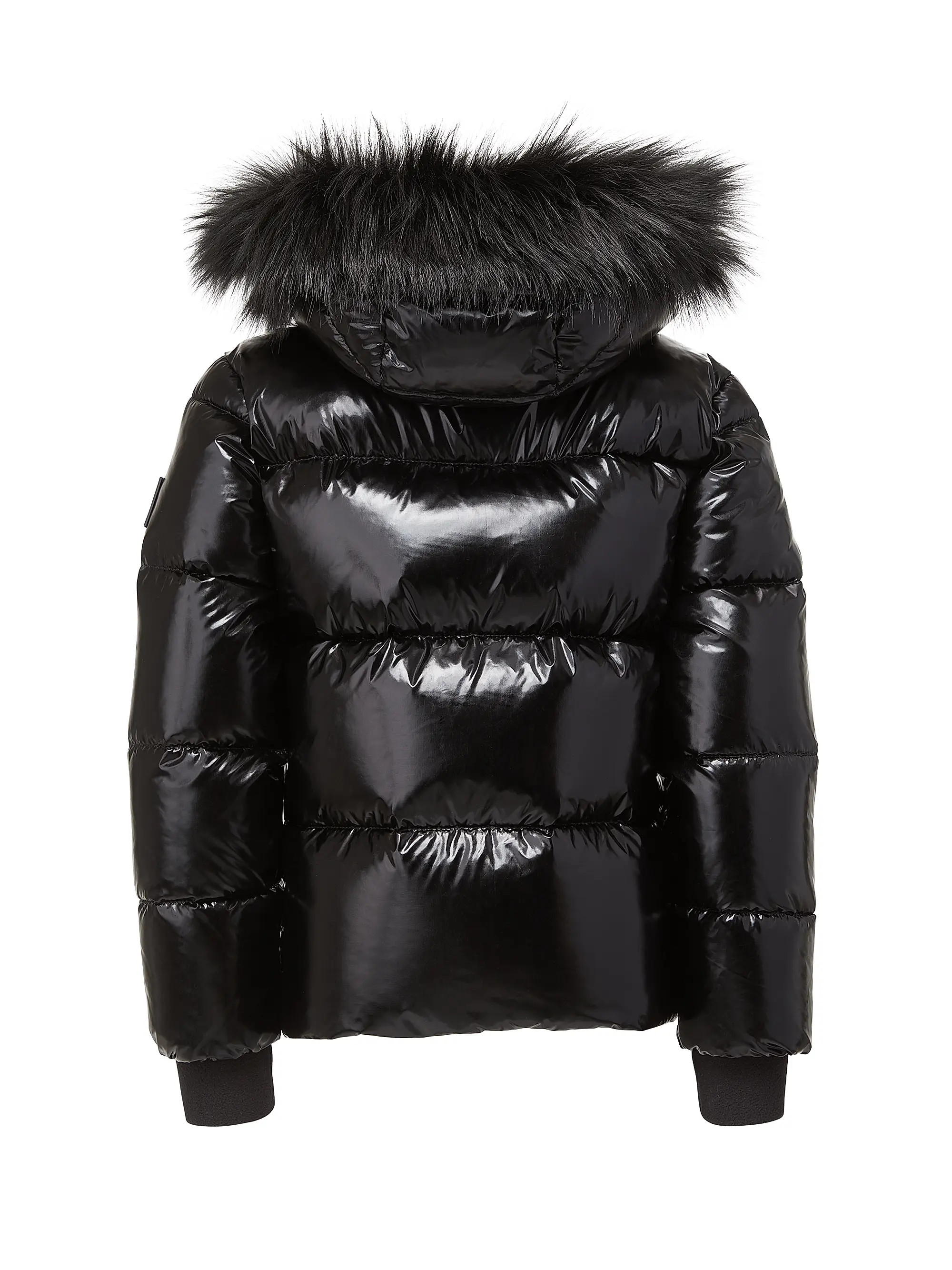 Little Girl's & Girl's Elsa Faux Fur-Trimmed Metallic Jacket | Saks Fifth Avenue