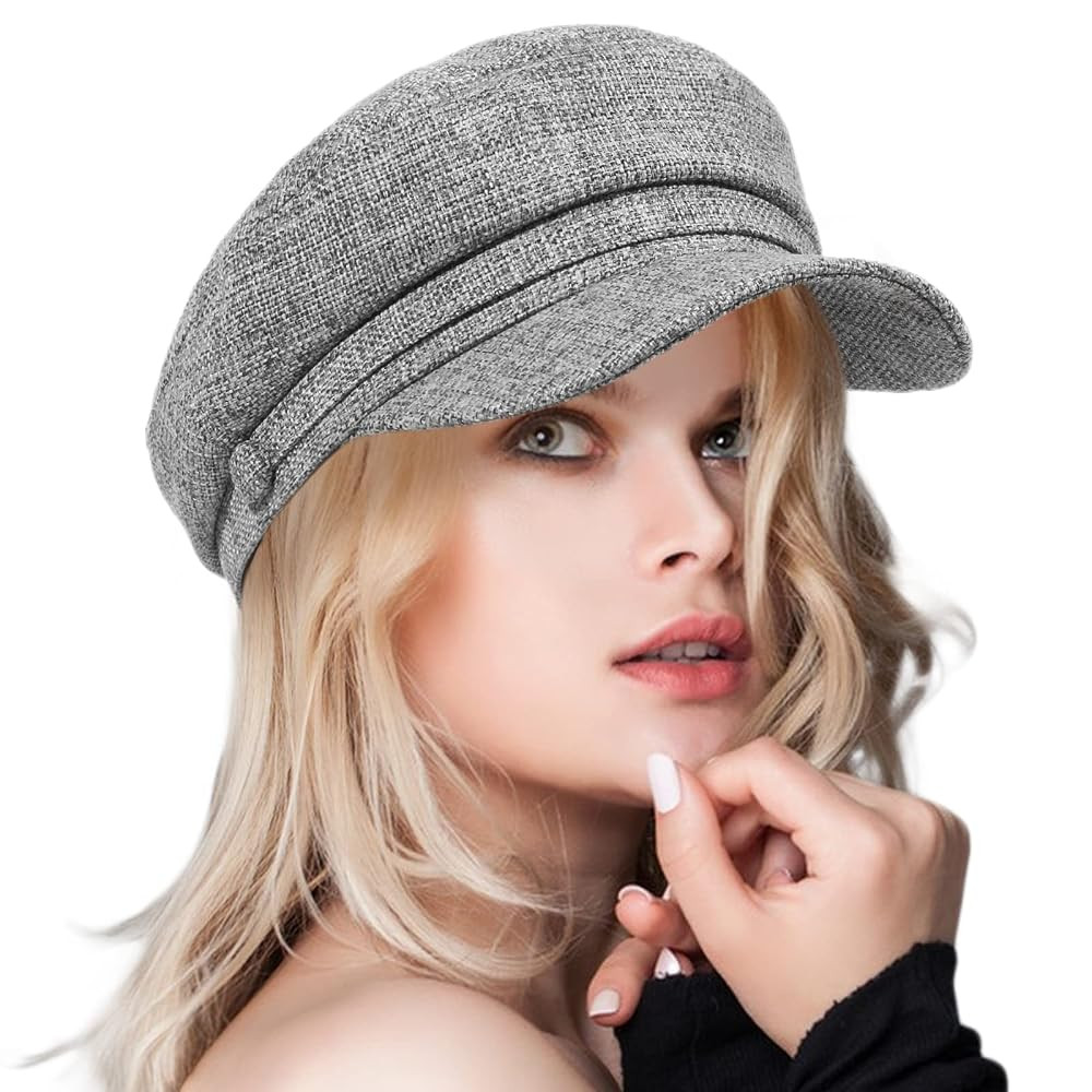 Women's Newsboy Caps Beret Hat for Fashion Ladies Black Women's Newsboy Caps Beret Hat for Fashio... | Amazon (US)