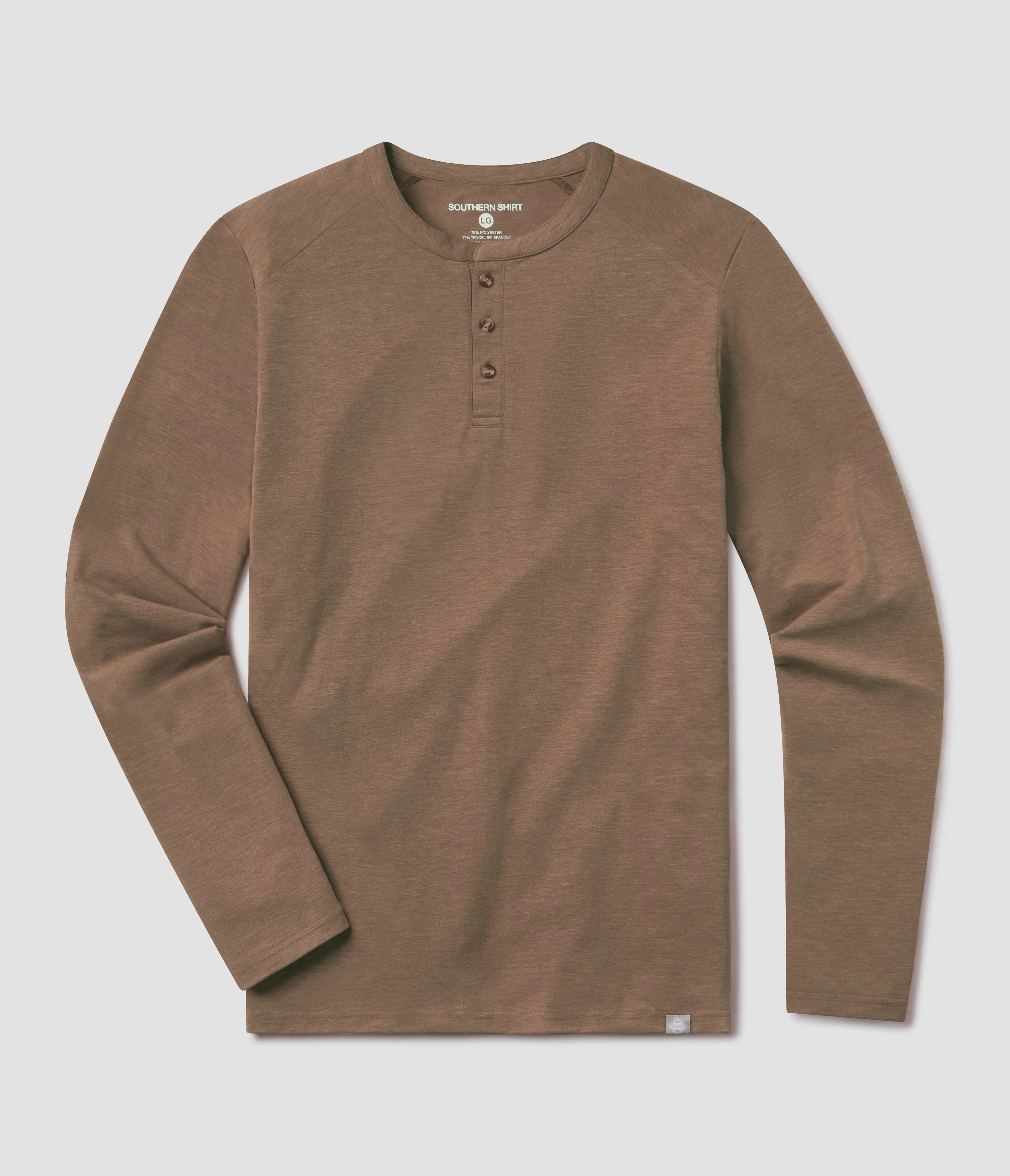 Max Comfort Henley - Natural | Southern Shirt | Southern Shirt