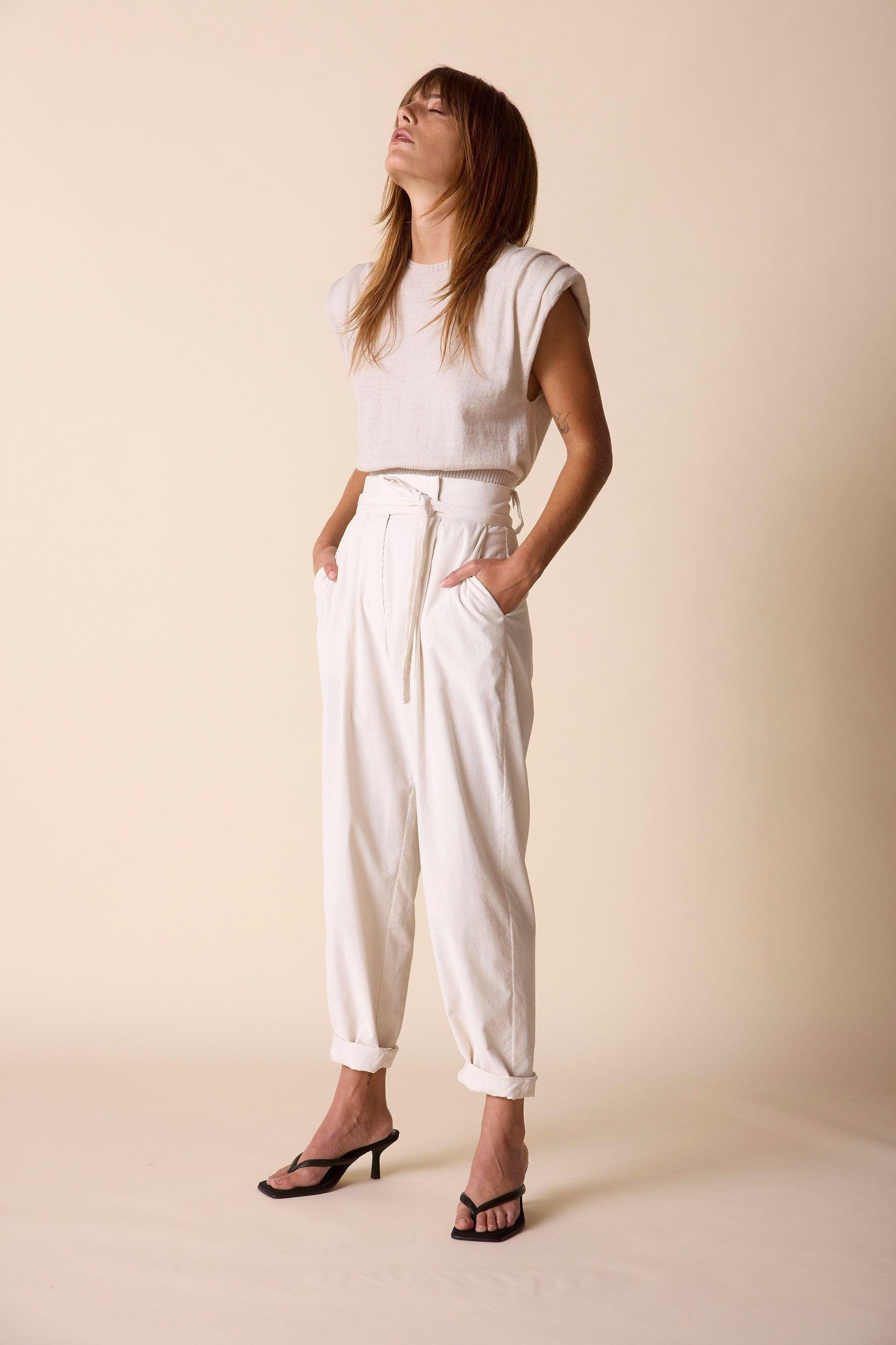 St Roche Peregrine Pants - Magnolia | THE YES | THE YES