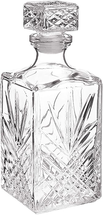 Bormioli Rocco Selecta Collection Whiskey Decanter 33.75oz | Amazon (US)