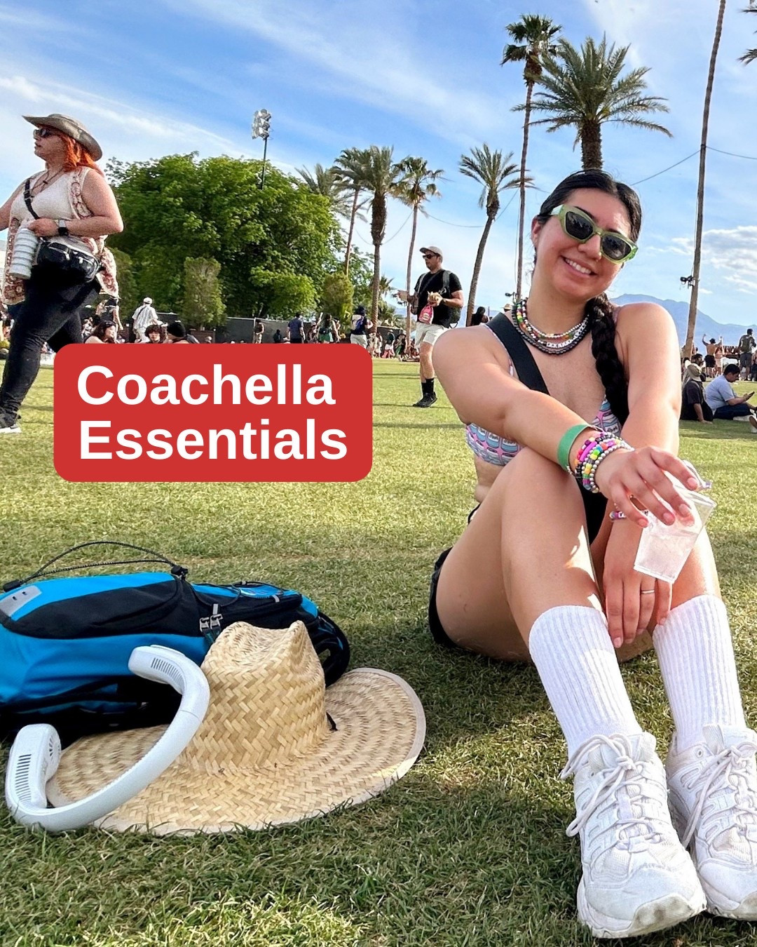 Coachella essentials for the heat!! Stay cool at Coachella with these top items. Trust me, you’re going to want to be prepared! #coachella #festival #camping #summerheatessentials #musicfestival #festivalessentials #coachellaessentials 

#LTKFestival
