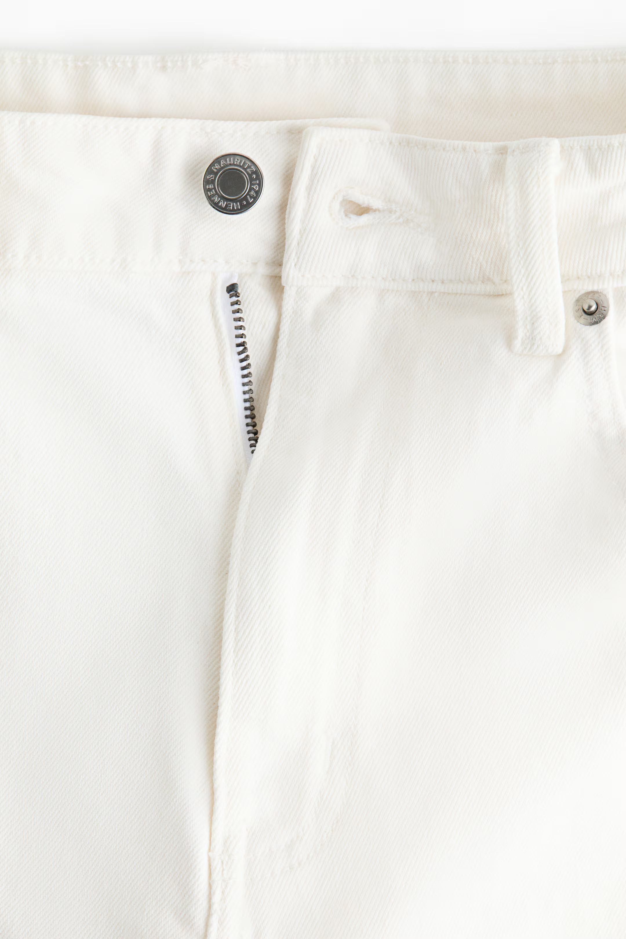 Mom Slim-Fit High-Waist Ankle Jeans | H&M (US + CA)