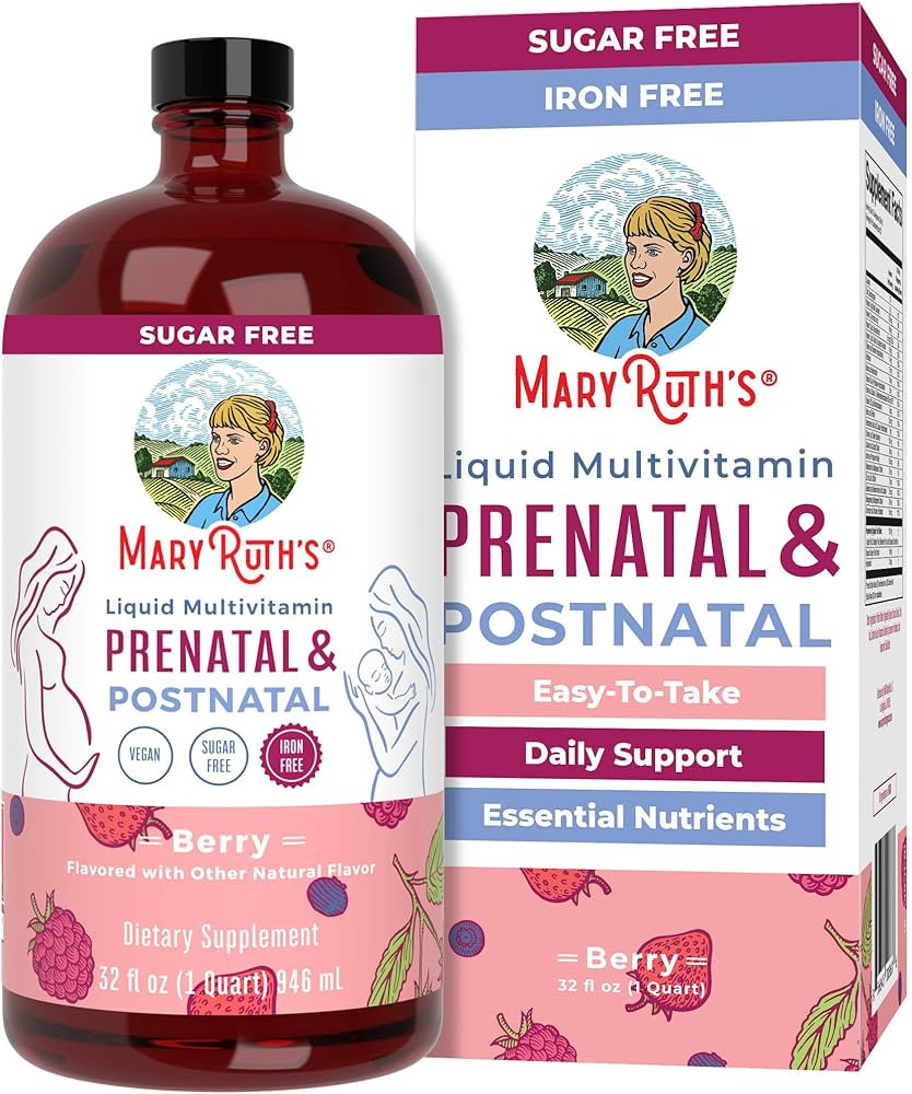 MaryRuth Organics Postnatal & Prenatal Vitamins for Women | Sugar Free | Womens Multivitamin for ... | Amazon (US)