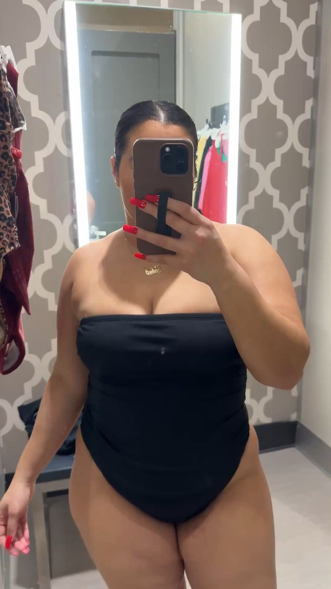 The way I’m obsessed with this swimsuit! Love the ruching on the side, tummy control, and cheeky coverage. 

Vacation outfit 
Resort wear 
Resort outfit 
Swimsuit 
Bathing suit 
Target finds 

Size medium - tts 

#LTKMidsize #LTKWatchNow #LTKMostLoved
