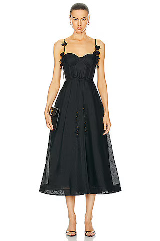 Natura Midi Corset Dress | FWRD 