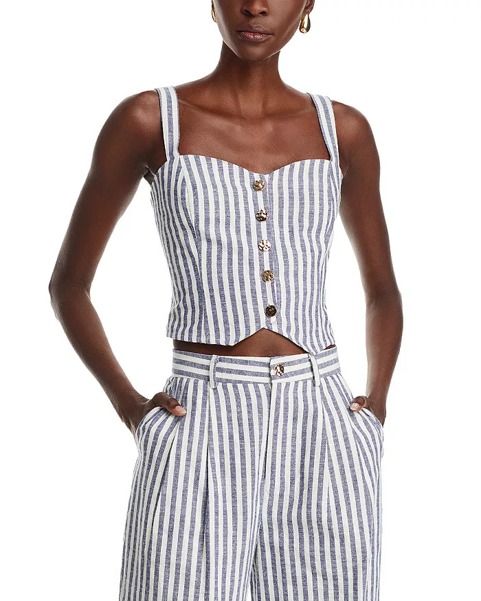 Stripe Vest - 100% Exclusive | Bloomingdale's (US)