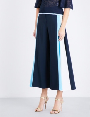 Panelled crepe-blend culottes | Selfridges