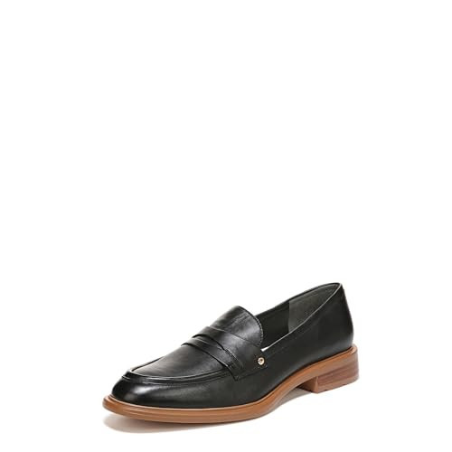 Franco Sarto Womens Edith2 Loafer Black Leather 11 M | Amazon (US)