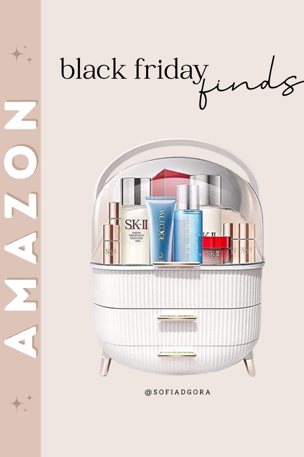 The cutest makeup organizer and only $45! 

#LTKCyberweek #LTKbeauty #LTKGiftGuide