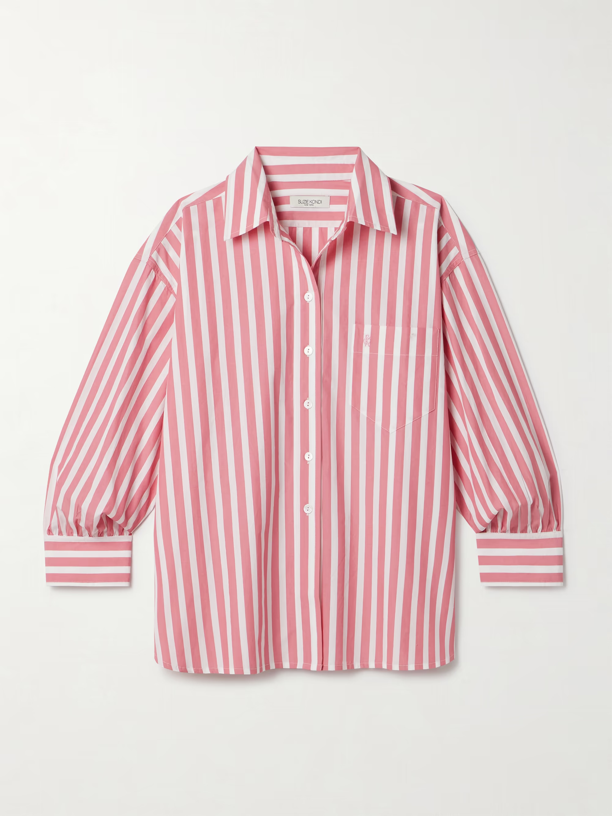 Kappa striped cotton-poplin shirt | NET-A-PORTER (US)