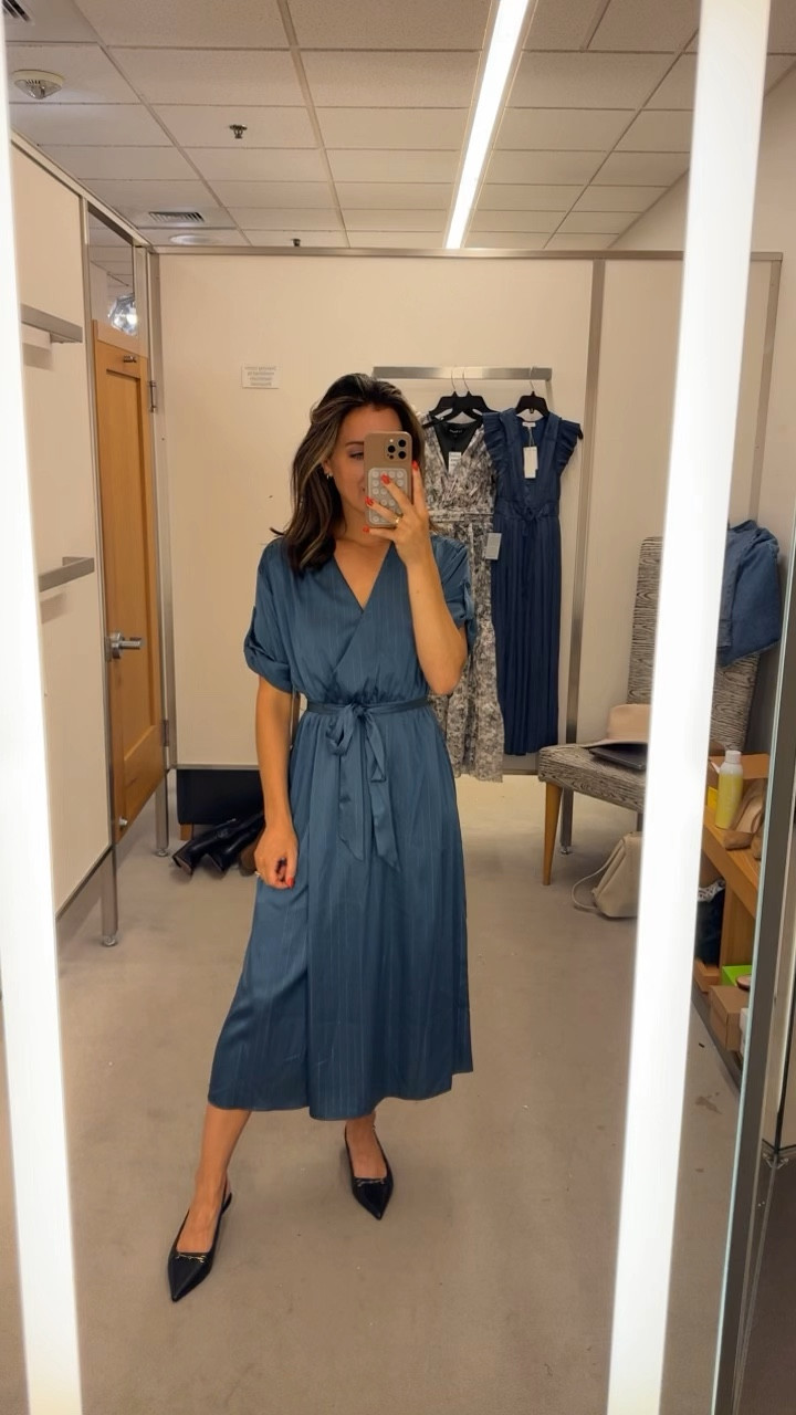 Nursing friendly dress! Perfect for the office and comes in black too. 

#LTKxNSale #LTKVideo #LTKWorkwear