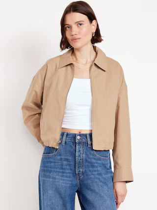 Harrington Zip Jacket | Old Navy (US)