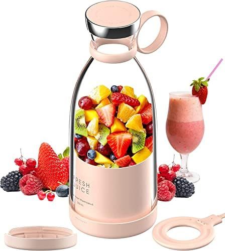 Marty Champ Portable Blender, Personal Size Blender for Juice, Shakes, and Smoothies, Wireless Ch... | Amazon (US)