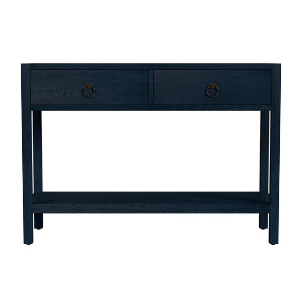 Butler Specialty Company Lark 44" Wood Console Table - Navy Blue | Walmart (US)